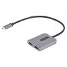 Divisor Extensor de Monitor HDMI 4K 60Hz para Portátil - HDR - con Cable Incorporado Extra Largo