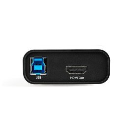 StarTech.com Dispositivo de Captura de Vídeo HDMI a USB-C 1080p 60fps - Capturadora Externa USB 3.0 USB Tipo C de Transmisión