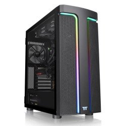 Gabinete Thermaltake H590 TG ARGB (CA-1X4-00M1WN-00) - Color Negro, Me