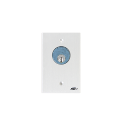 Interruptor con llave, acción mantenida, on, off, tamaño estándar, 2 a