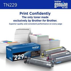 Tóner Brother TN-229BK, 1500 páginas, Negro