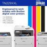 Tóner Brother TN-229XXLBK, 4500 páginas, Negro Tóner Brother TN-229XXLBK, 4500 páginas, Negro