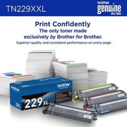 Tóner Brother TN-229XXLBK, 4500 páginas, Negro