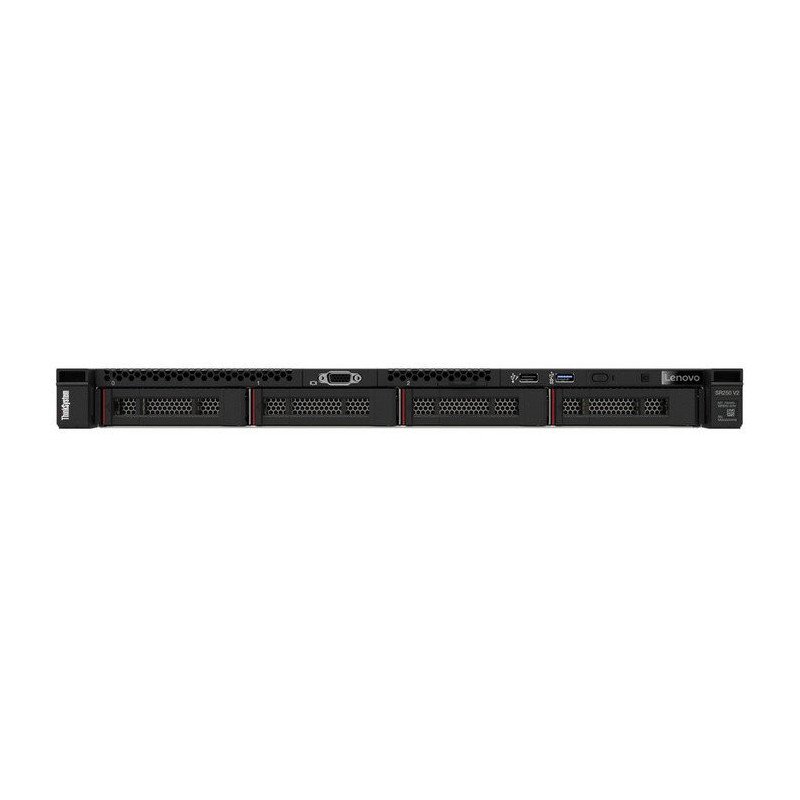 Servidor Lenovo ThinkSystem SR250 V2, 3,2 GHz, E-2388G, 16 GB, DDR4-SDRAM, 450 W, Bastidor (1U) Servidor Lenovo ThinkSystem SR250 V2, 3,2 GHz, E-2388G, 16 GB, DDR4-SDRAM, 450 W, Bastidor (1U)