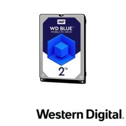 Disco duro interno WD Blue 2.5 2TB SATA3 6GB/s 128MB 5400rpm 7mm para notebook comp básico