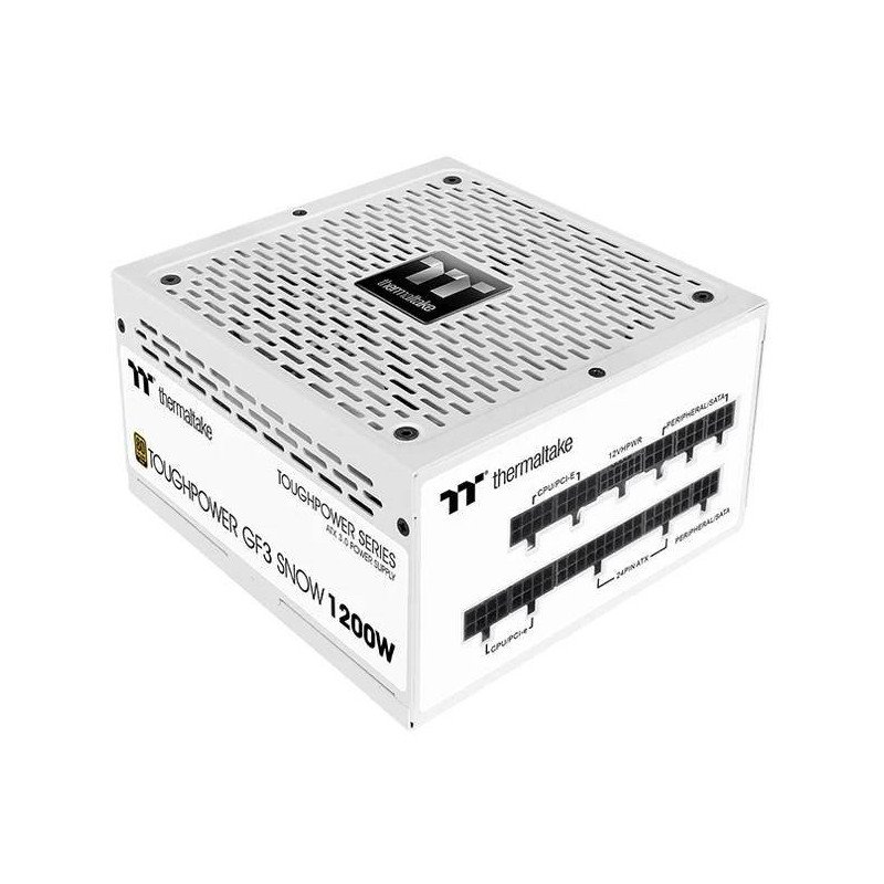 Fuente de Poder Thermaltake ToughPower GF Snow 1200W TT Premium Edition (PS-TPD-1200FNFAGU-N) - Color Blanca