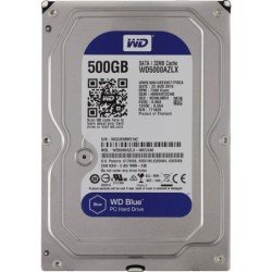 Disco duro interno WD blue 3.5 500GB SATA3 6GB/s 32MB 7200rpm para PC comp básico