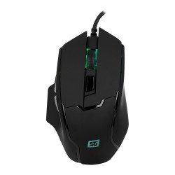 Mouse Vorago start the game mo-504 RGB configurable software hasta 6 - 400 DPI's USB negro