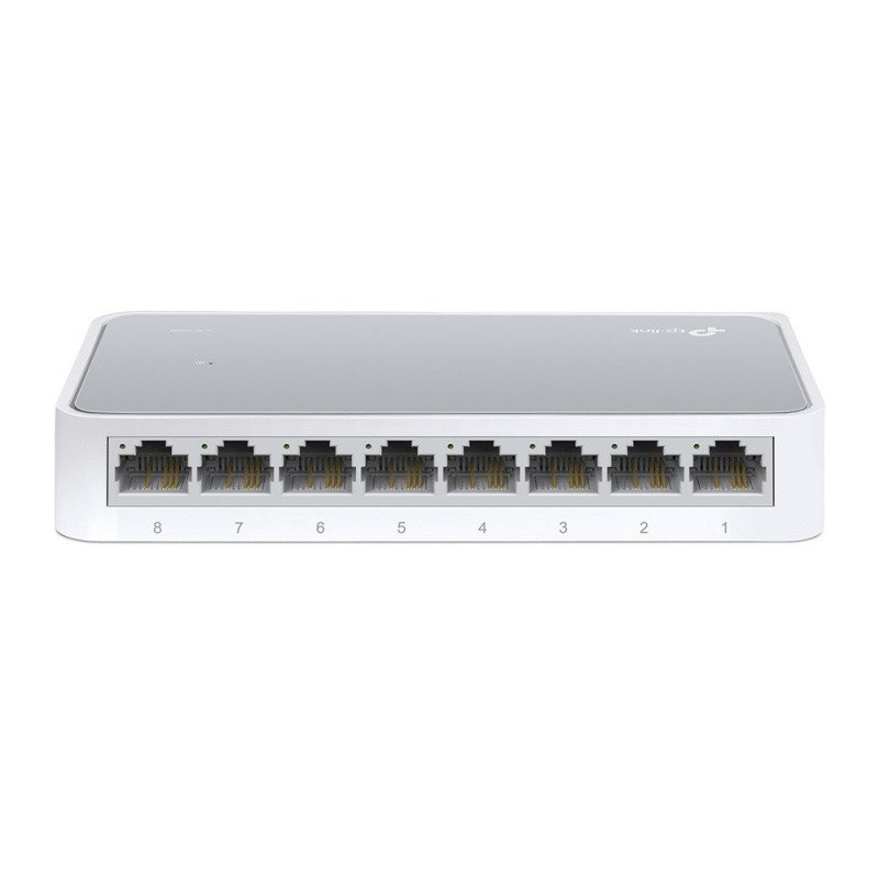 Switch TP-Link 8 puertos 10/100 mbps para escritorio auto mdi/mdix half y full dúplex