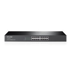 Switch TP-Link 16 puertos 10/100 mbps no administrable para rack de 19 pulgadas