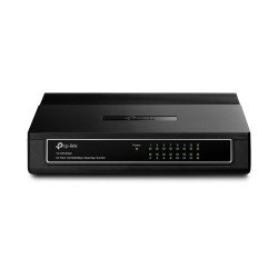 Switch TP-Link 16 puertos RJ45 10/100 Mbps no administrable para escritorio