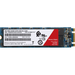 Unidad de estado sólido SSD WD red SA500 m.2 1TB SATA3 6GB/s 2280 lect 560mb/s escrit 530mb/s