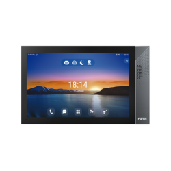 Monitor IP/SIP para interior con Android, Wi-Fi, Bluetooth, Pantalla táctil de 10.1", audio de 2 vías, PoE, 8 interfaces de entr