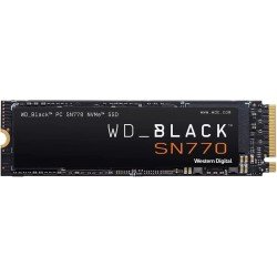 Unidad de estado sólido interno 2TB WD black SN770 m.2 2280 NVME PCie gen4 lect.5150MB/s escrit.4850MB/s TBW1,200