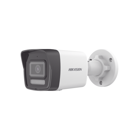 Bala IP 4 Megapixel, Lente 2.8 mm, Dual Light (30 mts IR + 20 mts Luz Blanca), Micrófono Integrado, ACUSENSE Lite, Exterior IP67