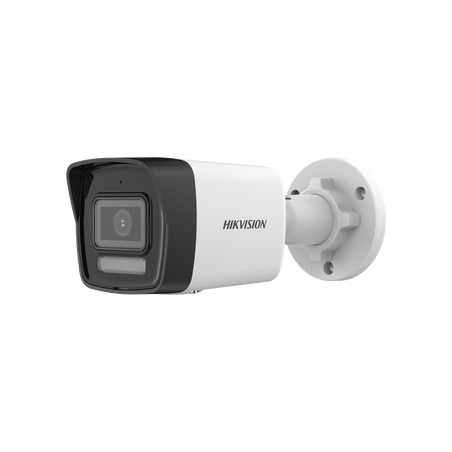 Bala IP 8 Megapixel (4K), Lente 2.8 mm, Dual Light (30 mts IR + 20 mts Luz Blanca), Micrófono Integrado, ACUSENSE Lite, Exterior