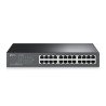 Switch TP-Link 24 puertos RJ45 10/100 Mbps no administrable para escritorio o rack de 13 pulgadas