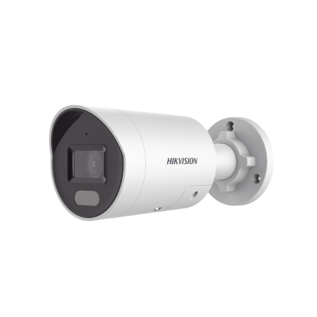 [PROTECCIÓN ACTIVA] Bala IP 4 Megapixel, Imagen a Color 24/7, PoE, Lente 2.8 mm, Luz Blanca 40 mts, Exterior IP67, Luz Intermite