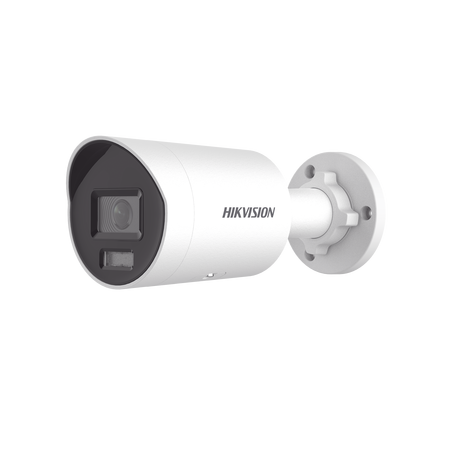 Bala IP 4 Megapixel, Lente 2.8 mm, Dual Light (40 mts IR + 40 mts Luz Blanca), Darkfighter S, Micrófono Integrado, Exterior IP67