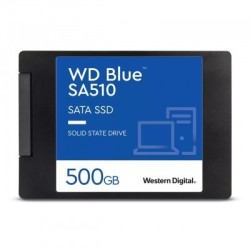 Unidad de estado sólido SSD WD Blue 2.5 500GB SATA 3DNAND 6GB/s 7mm lect 560MB/s escrit 510MB/s