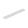 Charola para canalización wyr-grid® tipo malla, con pintura electrostática en color negro, 12 in (317.5 mm) de ancho, 53.1 mm de