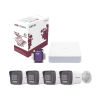 Kit IP 4 Megapixel, NVR de 4 Canales con 4 Puertos PoE, 4 Cámaras IP B