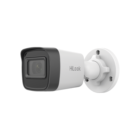 HiLook Series, Bala IP 2 Megapixel, 30 mts IR, Exterior IP67, PoE, dWDR, Lente 2.8 mm, H.265+, ONVIF