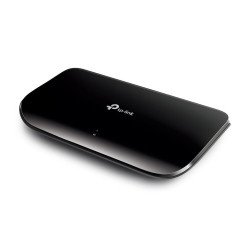 Switch TP-Link 8 puertos RJ45 10/100/1000 Mbps no administrable para escritorio