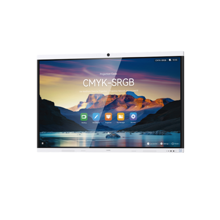HUAWEI IdeaHub B3, Pantalla interactiva para Colaboración Inteligente, 65", 4K UHD, Harmony, Wi-Fi 6, Seguimiento de Voz, BYOM,