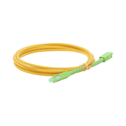 Jumper de Fibra Óptica Monomodo SC/APC-SC/APC Simplex de 3 metros, 3mm