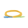 Jumper de Fibra Óptica Monomodo SC/APC-SC/UPC Simplex de 3 metro, 3mm
