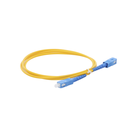 Jumper de Fibra Óptica Monomodo SC/UPC-SC/UPC Simplex de 1 metro, 3mm