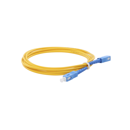 Jumper de Fibra Óptica Monomodo SC/UPC-SC/UPC Simplex de 2 metros, 3mm