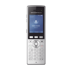 Teléfono Wifi portátil empresarial con 2 líneas y cuentas SIP, bluetooth y botón push-to-talk