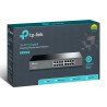 Switch TP-Link 16 puertos RJ45 10/100/1000 Mbps no administrable para escritorio o rack de 13 pulgadas