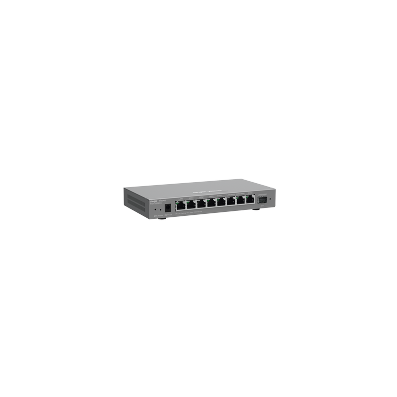 Router Balanceador Cloud, 8 puertos gigabit y 1 puerto SFP, soporta 4x WAN configurables, hasta 200 clientes.