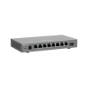 Router Balanceador Cloud, 8 puertos gigabit y 1 puerto SFP, soporta 4x WAN configurables, hasta 200 clientes.