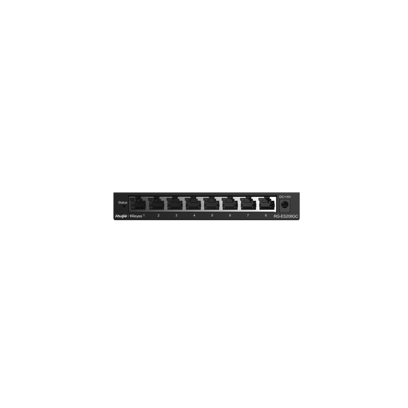 Switch Administrable con 8 puertos Gigabit, gestión gratuita desde la nube