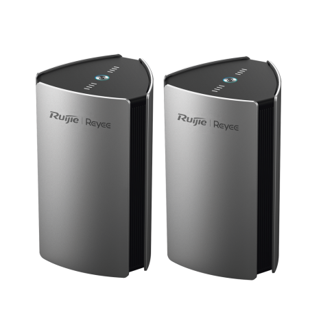 Paquete 2 piezas Home Router inalámbrico MESH WI-FI 6 4x4 doble banda 1 puerto WAN Gigabit y 4 puertos LAN Gigabit