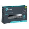 Switch TP-Link 24 puertos RJ45 10/100/1000 no administrable con auto mdi/mdi para escritorio o rack 13 pulgadas