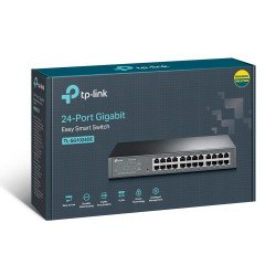 Switch inteligente TP-Link no administrable 24 puertos RJ45 10/100/1000mbps