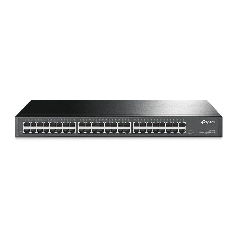 Switch TP-Link 48 puertos gigabit no administrable para rack 19 pulgadas