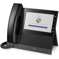 Teléfono IP POLY CCX 600, Black, Wired handset, Desk/Wall, Android, Digital