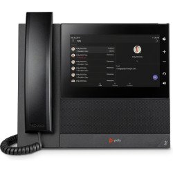 Teléfono IP POLY CCX 600, Black, Wired handset, Desk/Wall, Android, Digital