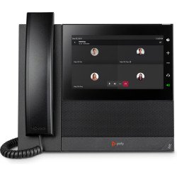Teléfono IP POLY CCX 600, Black, Wired handset, Desk/Wall, Android, Digital