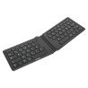 Teclado Targus inalámbrico plegable ergonómico USB, color negro