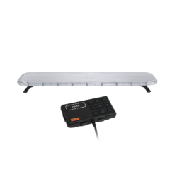 Barra de luces LED de 46" rojo, azul, de 132 LEDs, controlador incluido, ideal para equipar unidades de seguridad publica