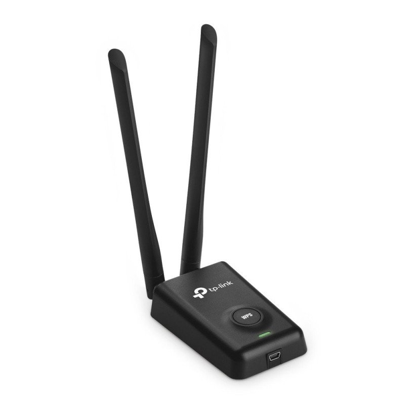 Tarjeta de red USB TP-Link 300mbps 802.11n/g/b 2 antenas desmontables 5dbi hasta 2w