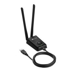Tarjeta de red USB TP-Link 300mbps 802.11n/g/b 2 antenas desmontables 5dbi hasta 2w