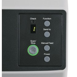Ricoh FI-8150 Alimentador automático de documentos (ADF) + escáner de alimentación manual 600 x 600 DPI A4 Negro, Gris